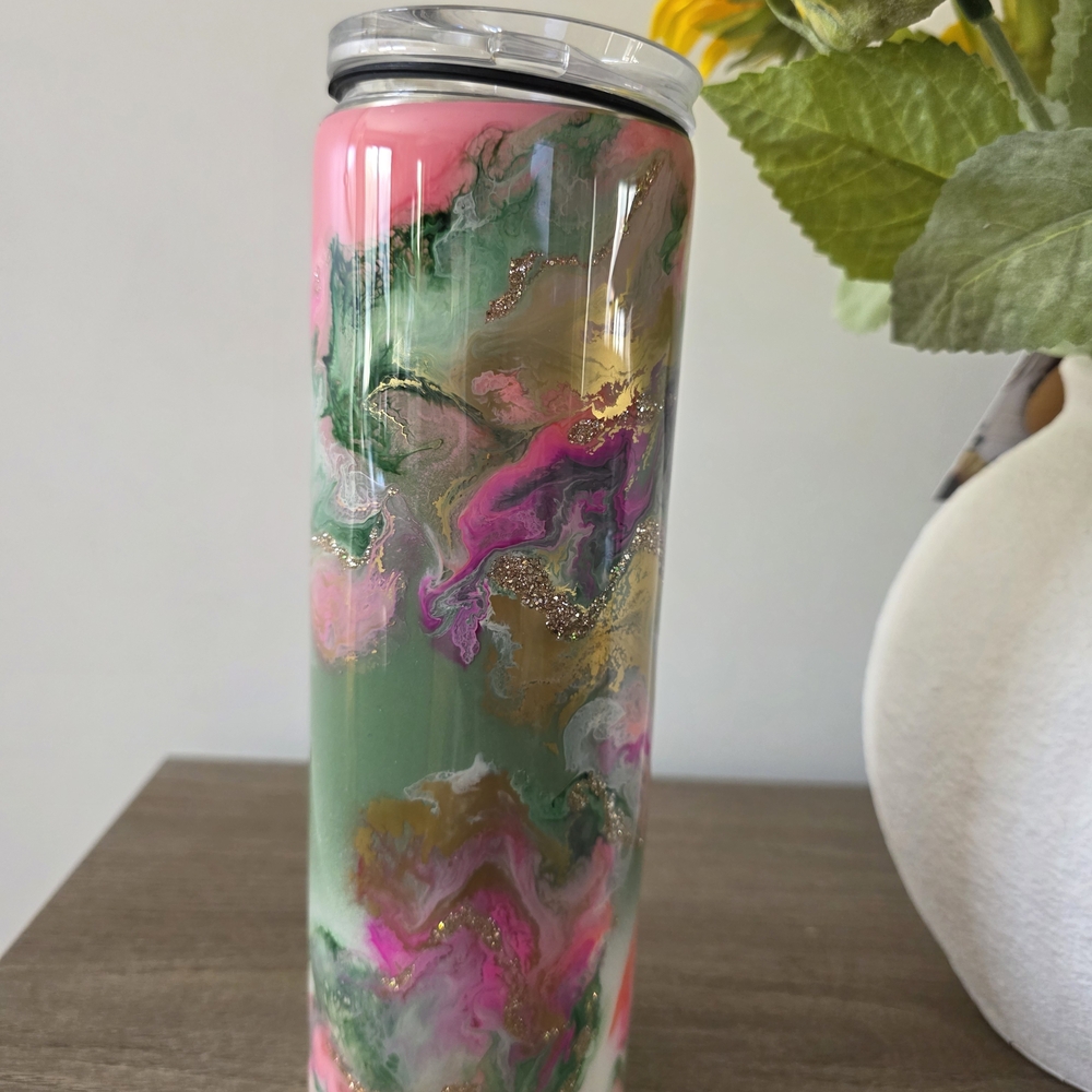 Colorful Swirl Tumbler